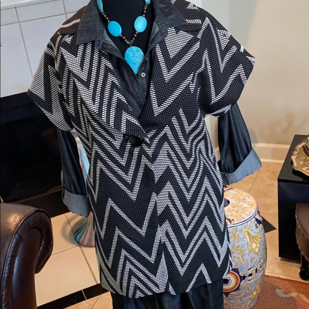 The Top Layer Beautiful Zigzag Jacket! - image 1